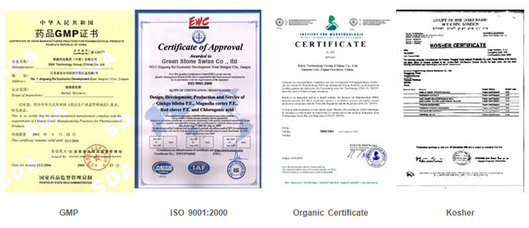 Certificates